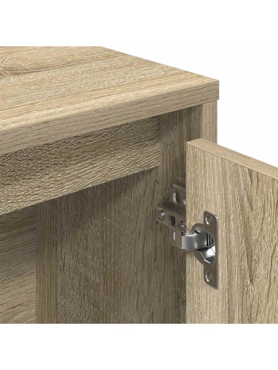 Kirjahylly sonoma-tammi 89x24x101,5 cm tekninen puu