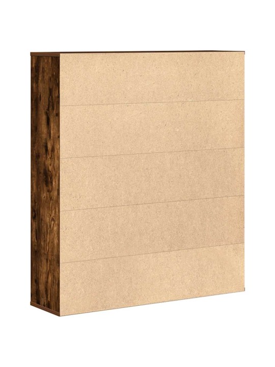 Kirjahylly savutammi 89x24x101,5 cm tekninen puu