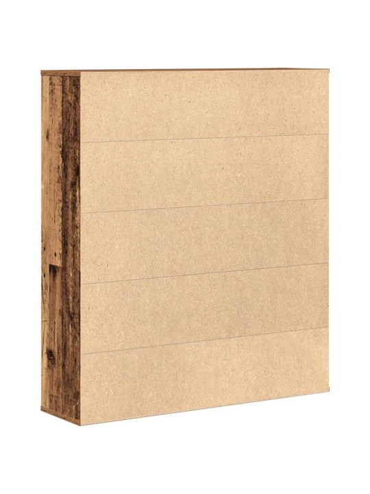 Kirjahylly vanha puu 89x24x101,5 cm tekninen puu