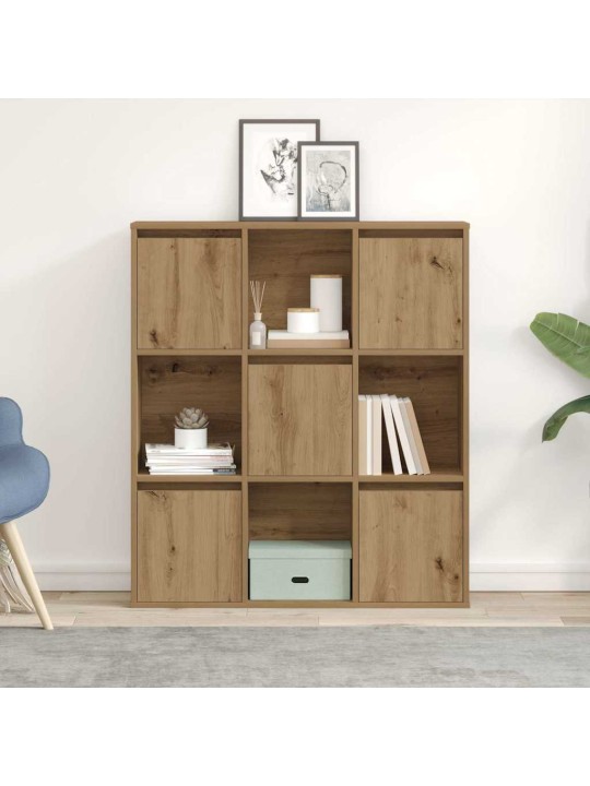 Kirjahylly artesaani tammi 89x24x101,5 cm tekninen puu
