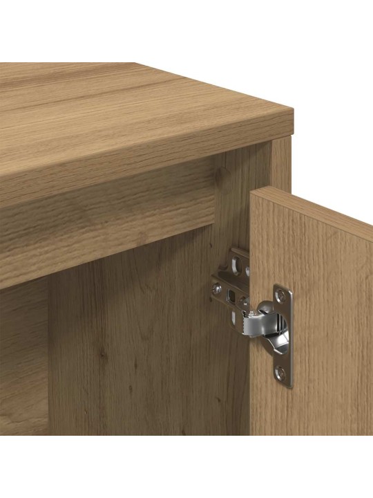 Kirjahylly artesaani tammi 89x24x101,5 cm tekninen puu