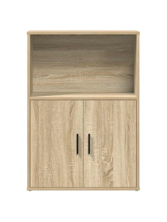 Kirjahylly sonoma oak 60x24x85 cm engineered wood