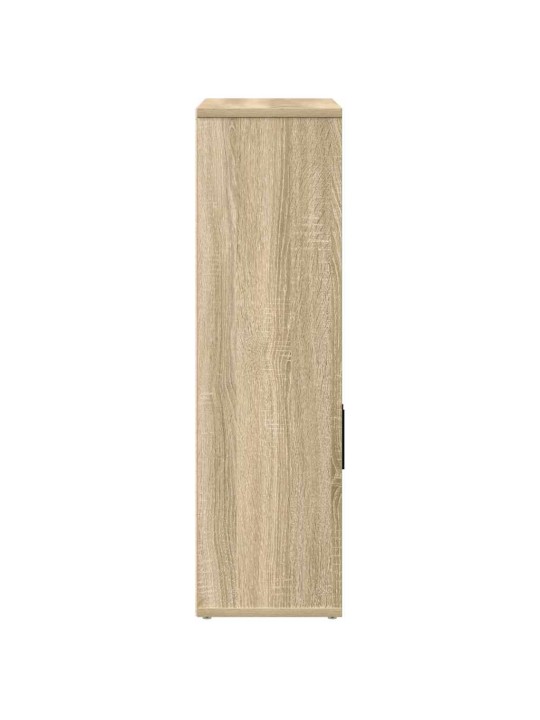 Kirjahylly sonoma oak 60x24x85 cm engineered wood