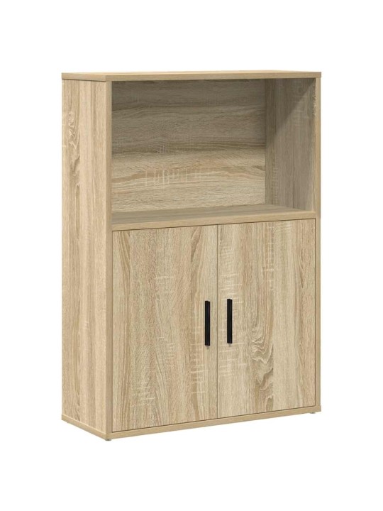 Kirjahylly sonoma oak 60x24x85 cm engineered wood