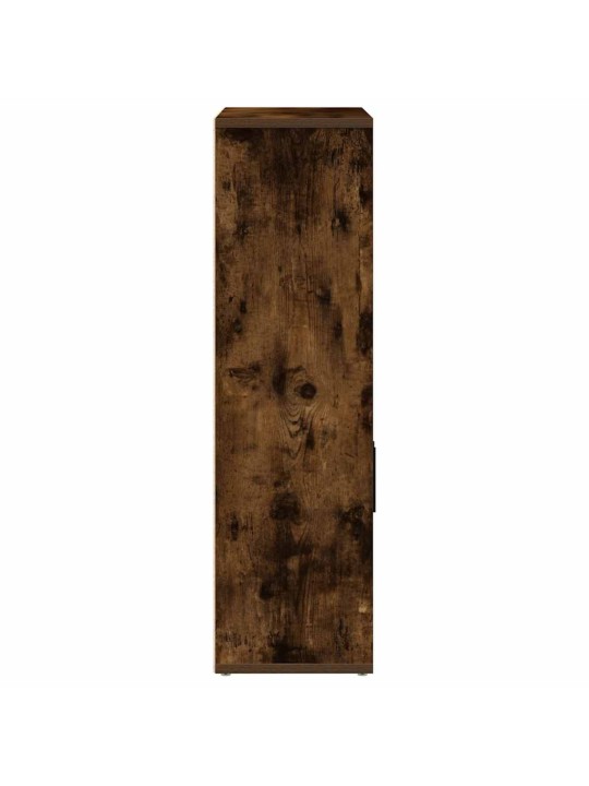 Kirjahylly savutammi 60x24x85 cm tekninen puu