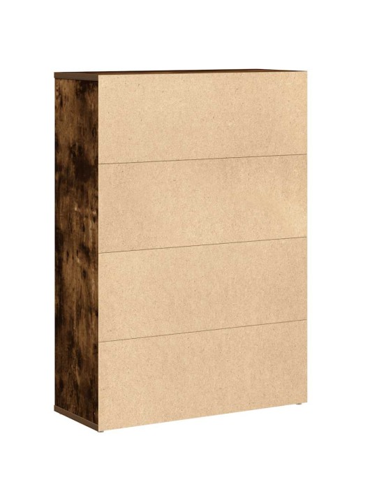 Kirjahylly savutammi 60x24x85 cm tekninen puu