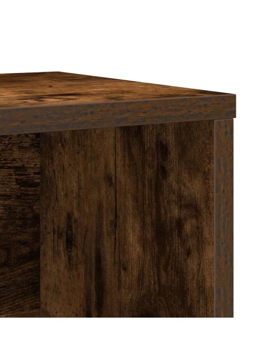 Kirjahylly savutammi 60x24x85 cm tekninen puu