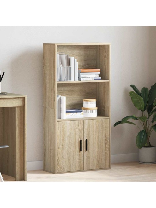 Kirjahylly sonoma-tammi 60x24x120 cm tekninen puu