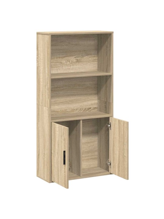 Kirjahylly sonoma-tammi 60x24x120 cm tekninen puu