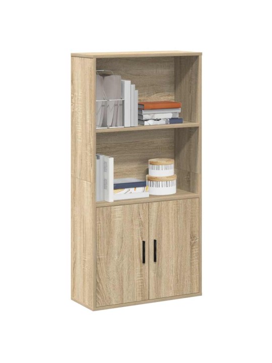 Kirjahylly sonoma-tammi 60x24x120 cm tekninen puu