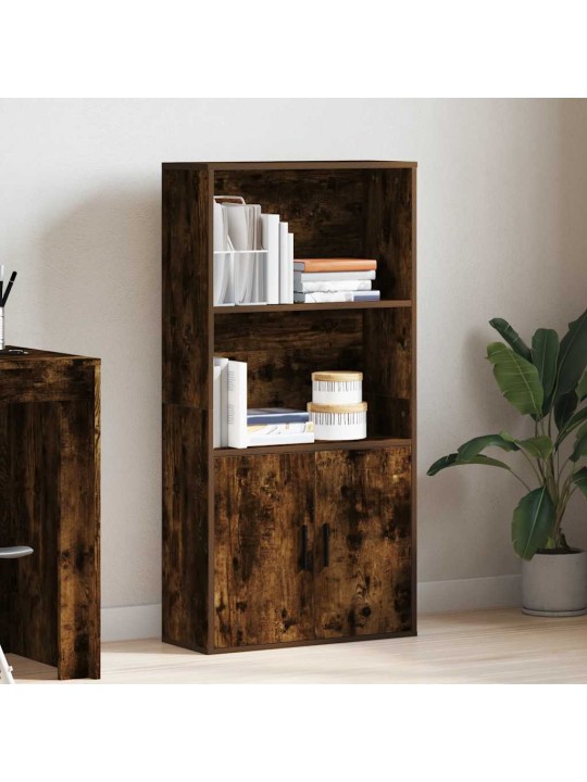 Kirjahylly savutammi 60x24x120 cm tekninen puu