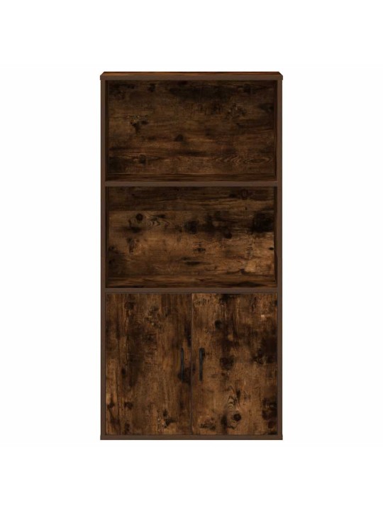 Kirjahylly savutammi 60x24x120 cm tekninen puu