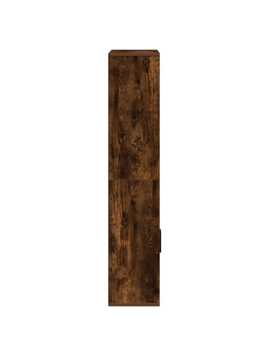 Kirjahylly savutammi 60x24x120 cm tekninen puu