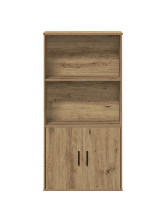 Kirjahylly artesaani tammi 60x24x120 cm tekninen puu