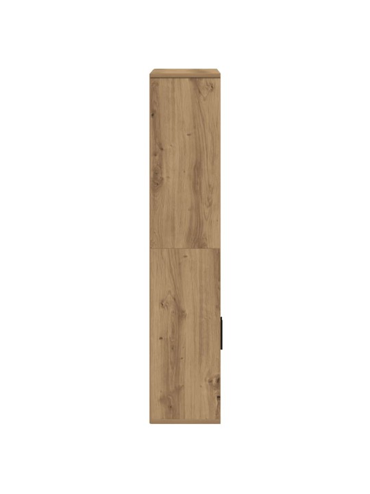 Kirjahylly artesaani tammi 60x24x120 cm tekninen puu