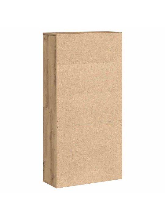 Kirjahylly artesaani tammi 60x24x120 cm tekninen puu