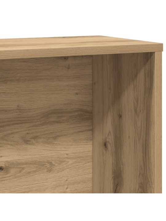 Kirjahylly artesaani tammi 60x24x120 cm tekninen puu