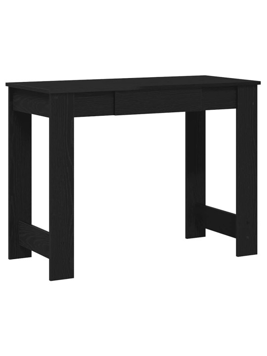 Työpöytä musta 100x45x75 cm tekninen puu