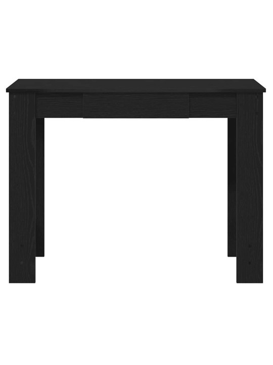 Työpöytä musta 100x45x75 cm tekninen puu