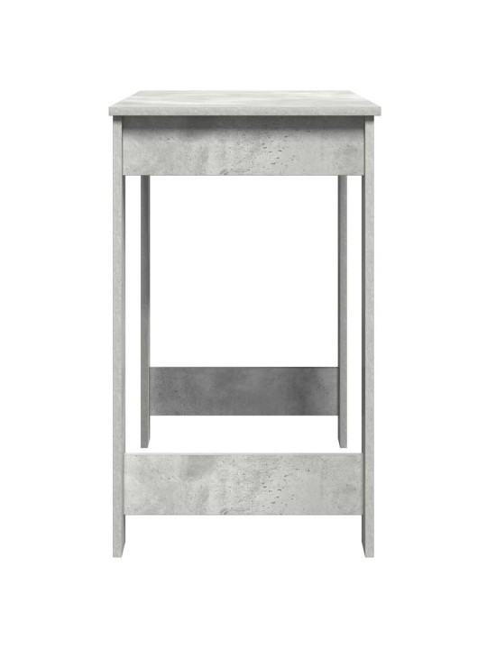 Työpöytä betoninharmaa 100x45x75 cm tekninen puu