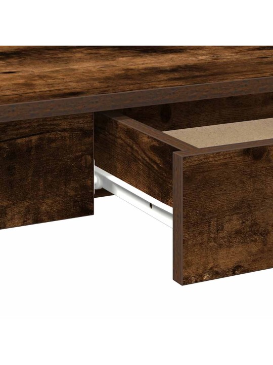 Työpöytä savutammi 100x45x75 cm tekninen puu