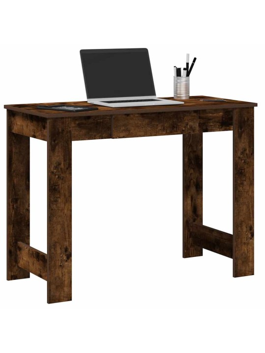 Työpöytä savutammi 100x45x75 cm tekninen puu