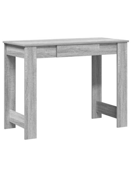 Työpöytä harmaa sonoma 100x45x75 cm tekninen puu