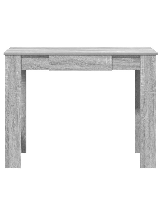 Työpöytä harmaa sonoma 100x45x75 cm tekninen puu