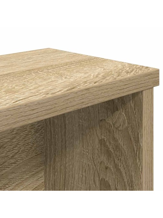 Keittiöteline pinottava sonoma tammi 50x15x16cm teknillinen puu