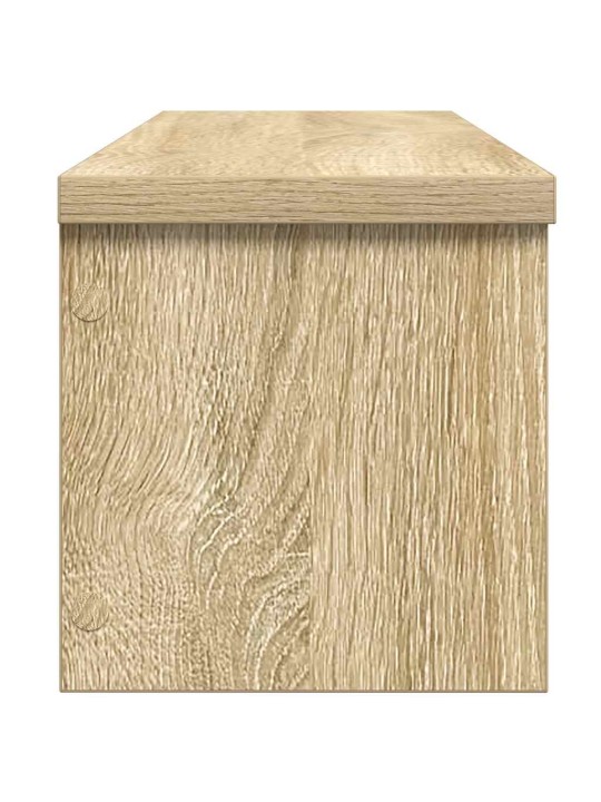 Keittiötelineet pinottavat 2 kpl sonoma oak 50x15x16 cm