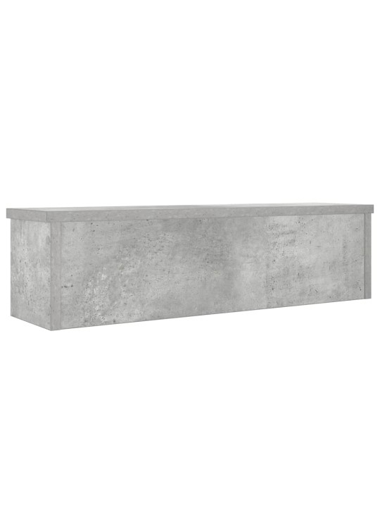 Keittiöteline pinottava betoni harmaa 50x15x16 cm tekninen puu