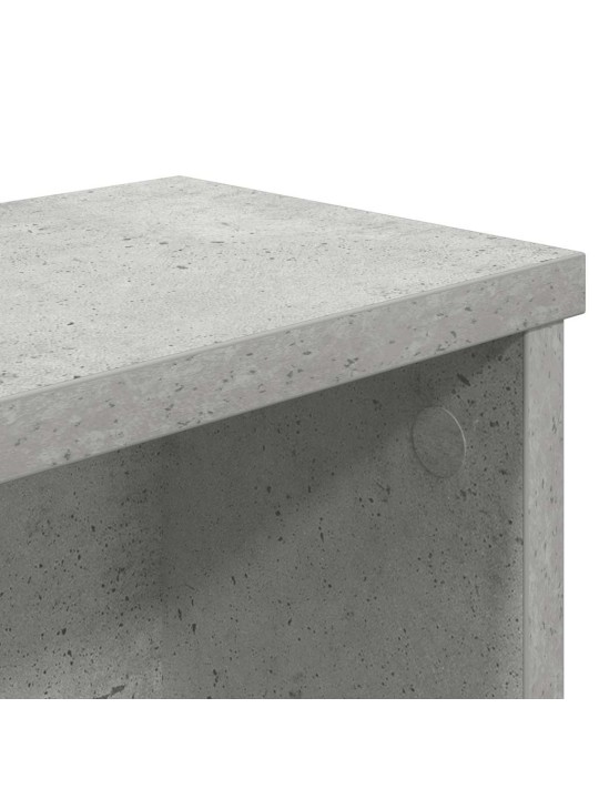 Keittiöteline pinottava betoni harmaa 50x15x16 cm tekninen puu
