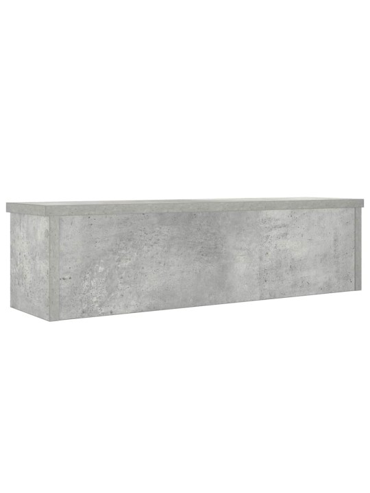 Keittiötelineet pinottavat 2 kpl betoninharmaa 50x15x16 cm
