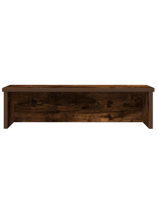 Keittiötelineet pinottavat 2 kpl savustettu tammi 50x15x16 cm