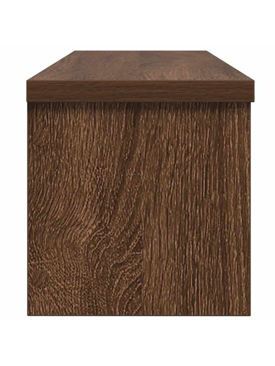 Keittiöteline pinottava ruskea tammi 50x15x16 cm tekninen puu
