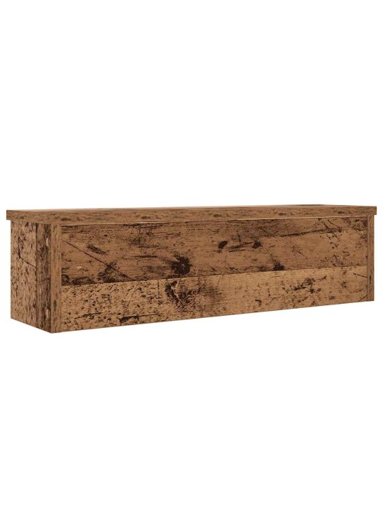 Keittiöteline pinottava vanha puu 50x15x16 cm suunniteltu puu