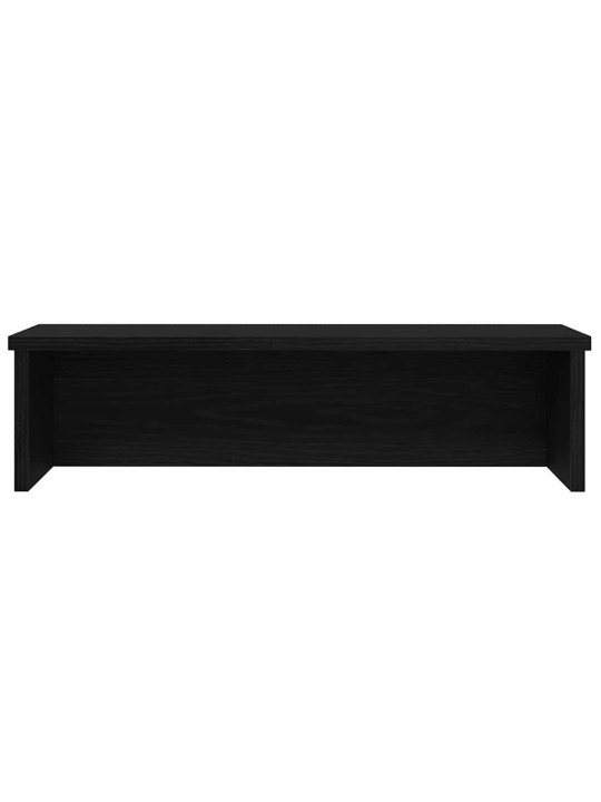 Keittiötelineet pinottava 2 kpl musta 60x15x16 cm