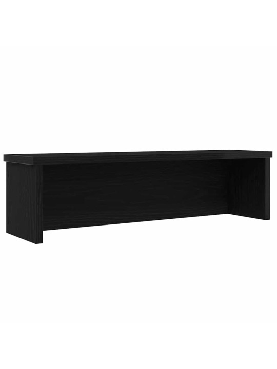 Keittiötelineet pinottava 2 kpl musta 60x15x16 cm
