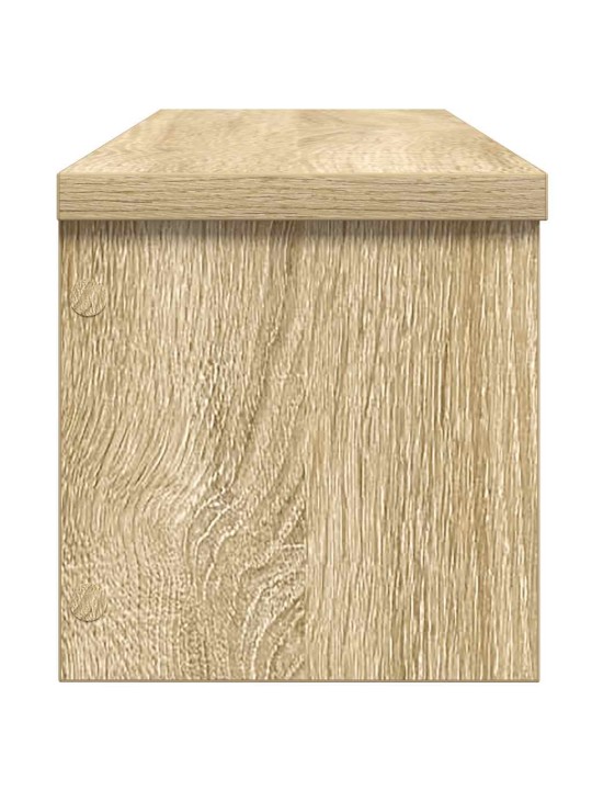 Keittiöteline pinottava sonoma tammi 60x15x16cm teknillinen puu