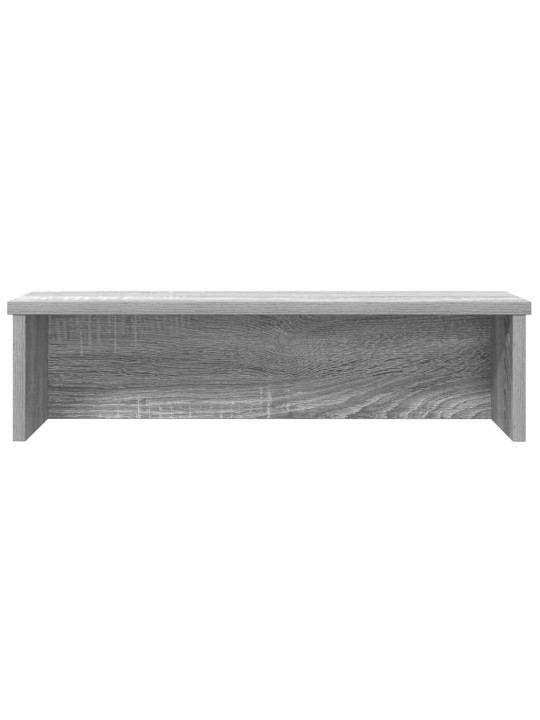Keittiötelineet pinottavat 2 kpl harmaa sonoma 60x15x16 cm