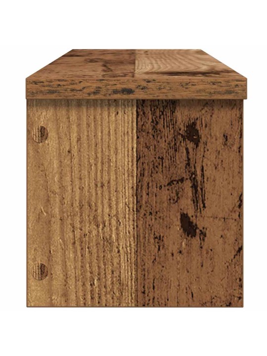 Keittiöteline pinottava vanha puu 60x15x16 cm teknillinen puu