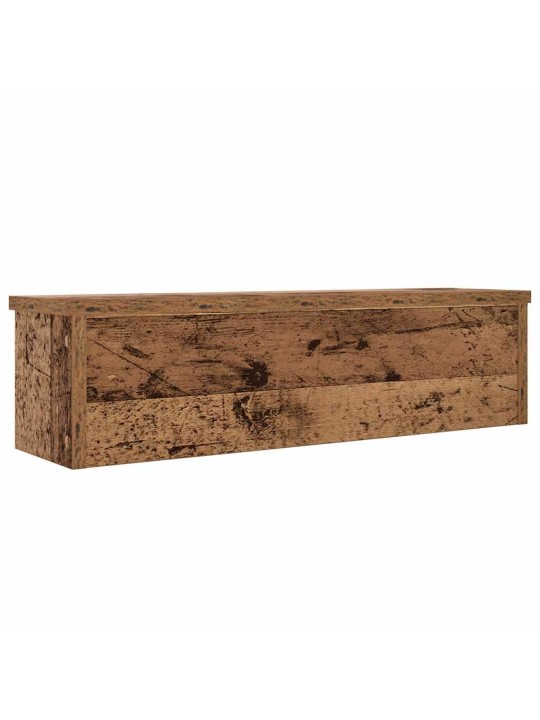 Keittiöteline pinottava vanha puu 60x15x16 cm teknillinen puu