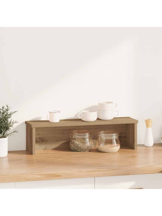 Keittiöteline pinottava artisan oak 60x15x16 cm engineered wood