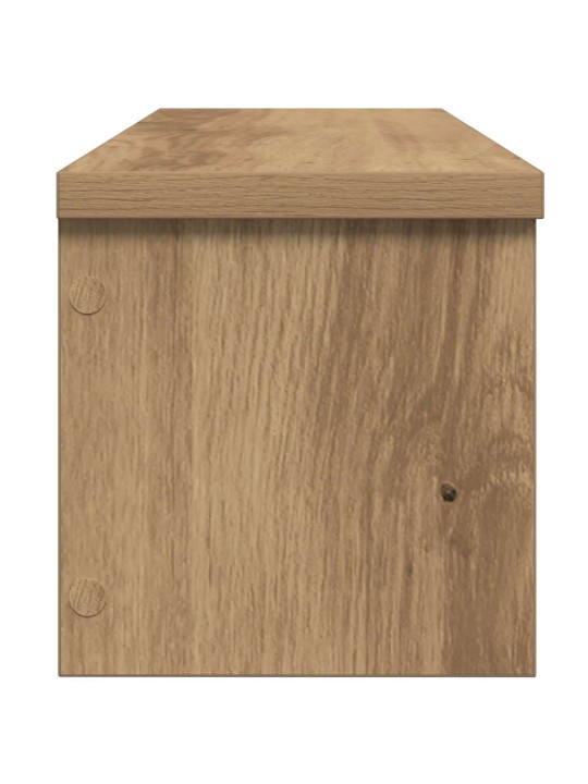 Keittiöteline pinottava artisan oak 60x15x16 cm engineered wood