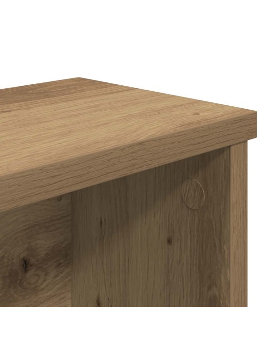 Keittiöteline pinottava artisan oak 60x15x16 cm engineered wood