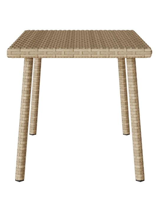 Garden sohvapöytä suorakaiteen muotoinen beige polyrottinki