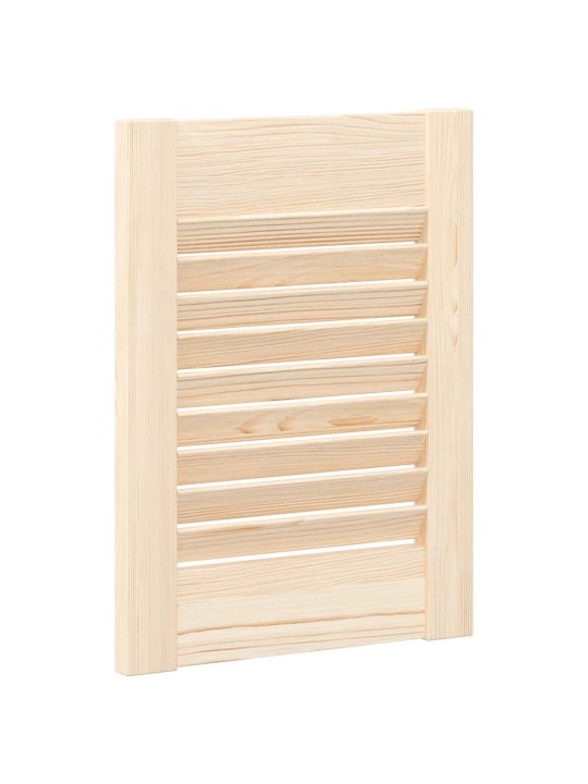 Kaapin ovet säleikkö design 2 kpl 39,5x29,5cm massiivipuu mänty