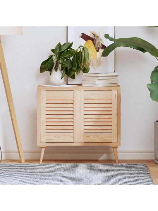 Kaapin ovet säleikkö design 2 kpl 39,5x29,5cm massiivipuu mänty