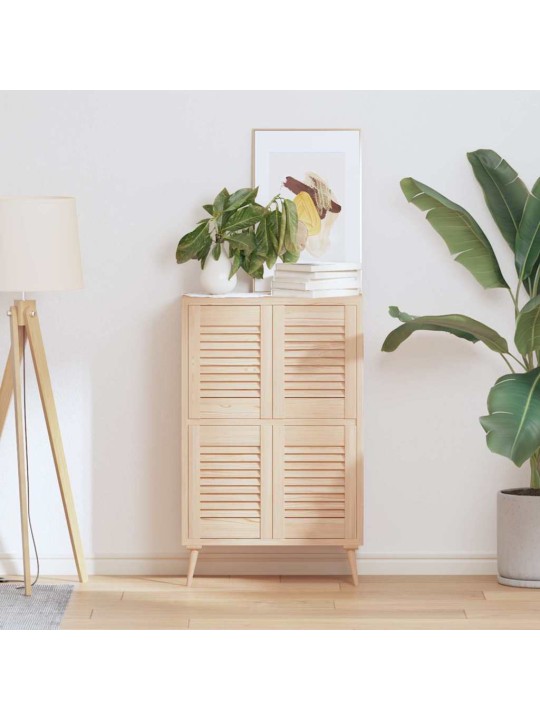 Kaapin ovet säleikkö design 4 kpl 39,5x29,5cm massiivipuu mänty
