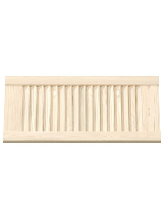 Kaapin ovet säleikkö design 4 kpl 61,5x29,5cm massiivipuu mänty